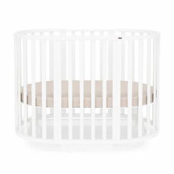 Patut bebe oval alb